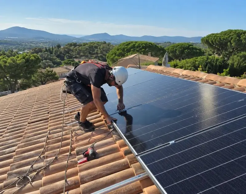 Installateur panneaux solaires Crémieu — pose photovoltaïque sur toiture